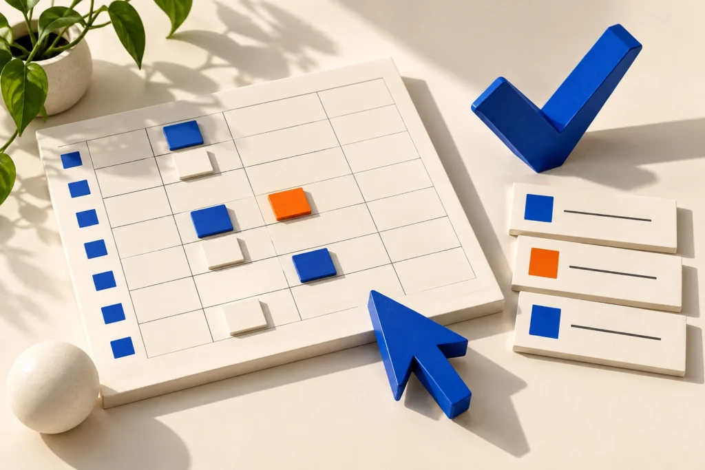 Flag Missing Next Actions in Google Sheets with a Review Queue
